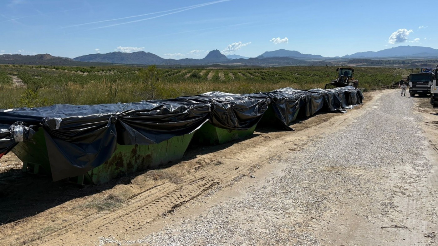 Repsol prevé terminar la limpieza del vertido en Calasparra el miércoles