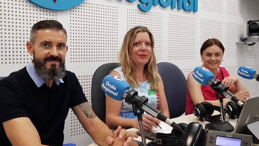 Rafael Bernad, Ana Belén Marco y Verónica Fernández, de Radio Ecca 