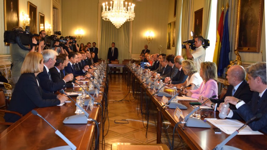 Reunión ministerio de Interior