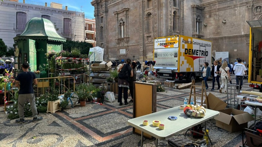 El centro de Murcia se transforma en Budapest