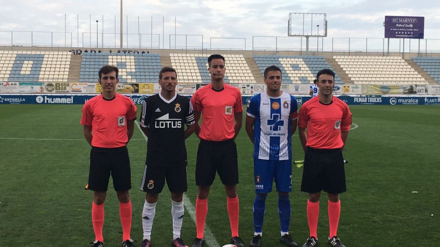 Capitanes del Lorca Deportiva-Linense (foto: Lorca Deportiva)