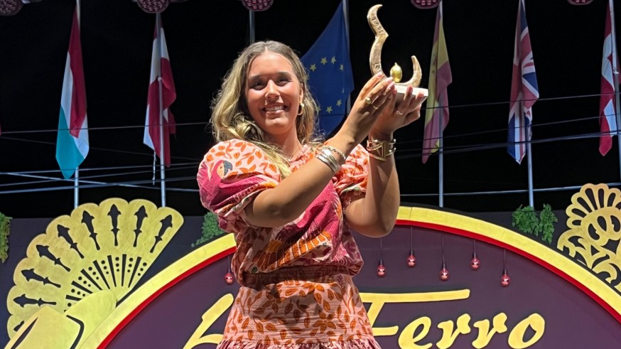 Carmen Carmona: "Ganar el Melón de Oro supone una ventana de promoción muy buena para mi carrera"