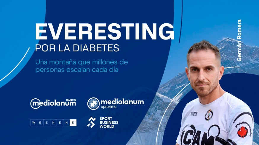 Germán Romera subirá un 'Everest' por la diabetes