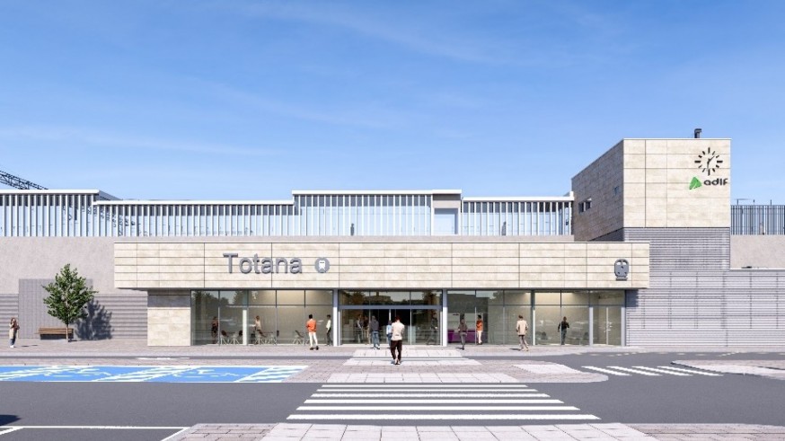 Transportes licita por 9,4 millones de euros la construcción de la nueva estación de tren en Totana