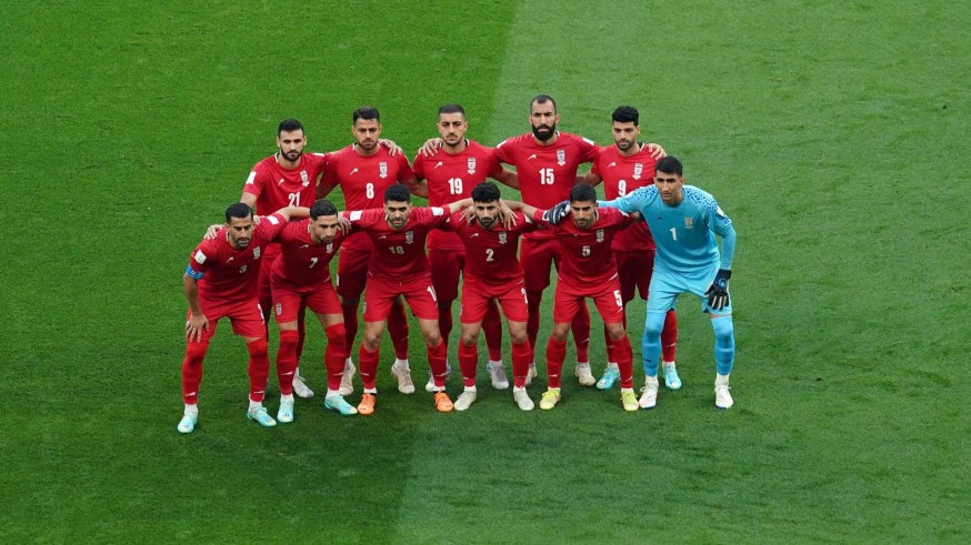 La selección de fútbol de Irán no canta el himno en aparente gesto de apoyo a las protestas