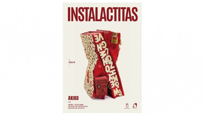 Alfonso Pascual del Riquelme exhibe sus 'Instalactitas' de arte y reciclaje en el Centro Regional de Artesanía
