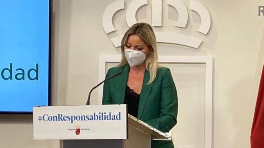 Martínez Vidal en la rueda de prensa del Consejo de Gobierno