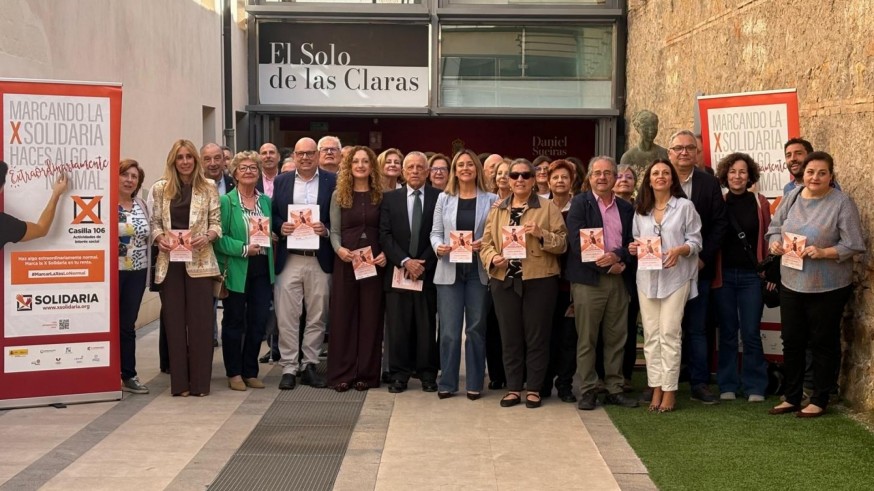 Entidades sociales y el Gobierno regional impulsan la campaña de la “X Solidaria” en la declaración de la Renta