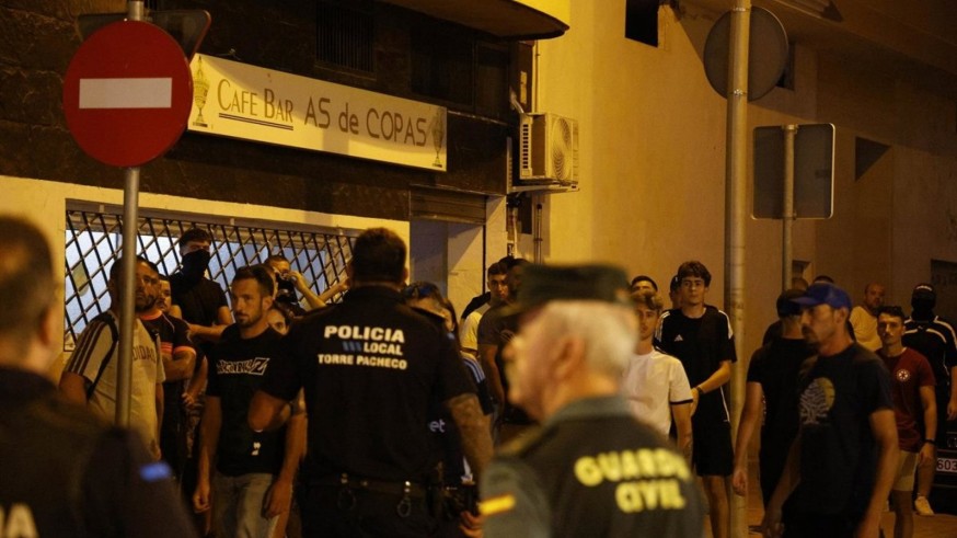Un escolta privado lideraba el movimiento que llamó a la "cacería" en Torre Pacheco