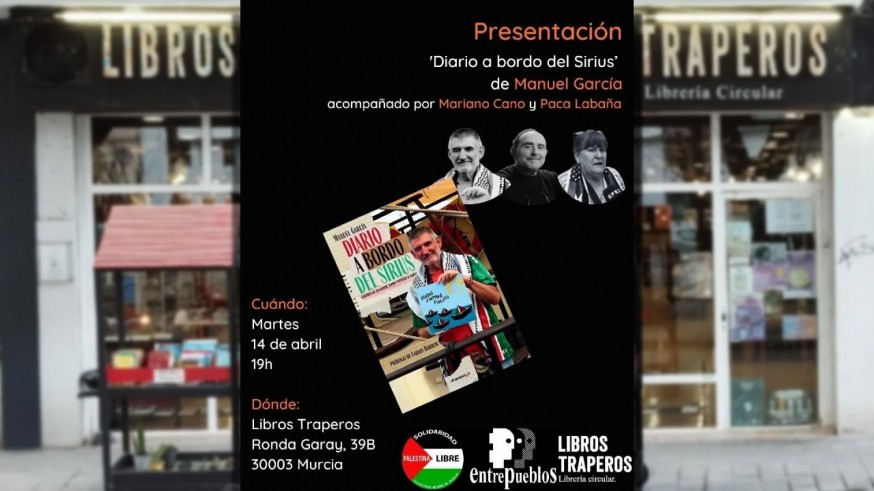 Manuel García y su travesía en el 'Sirius' rumbo a Gaza