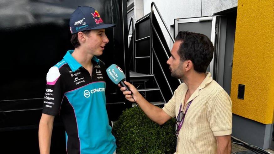 Quiles: "No somos conscientes de la velocidad en Sachsenring"
