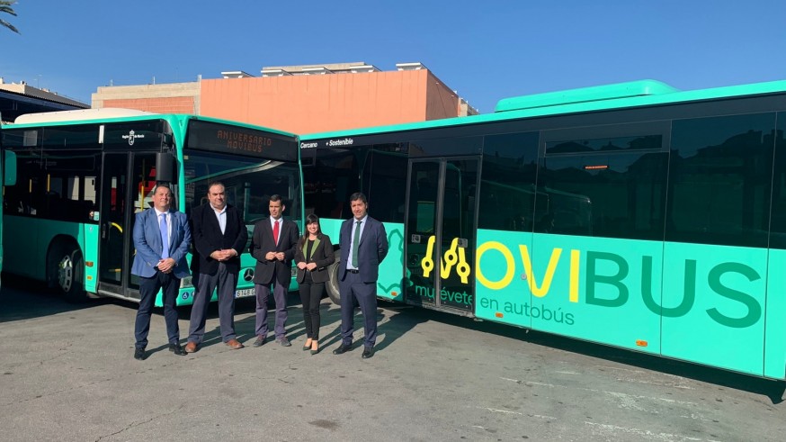 Movibus arrancará su segundo año de implantación con la licitación de la nueva flota de vehículos sostenibles