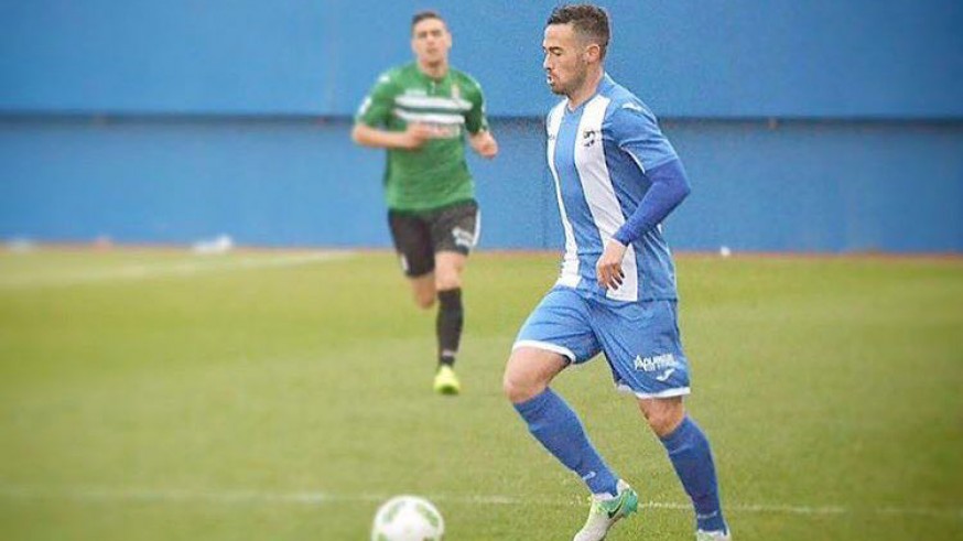 Gonzalo Poley ante el FC Cartagena (foto: Lorca FC)