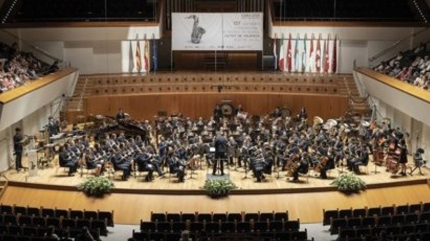 A bombo y platillo. La Agrupación Musical de Cabezo de Torres actúa el 12 de septiembre en el Palau de la Música de Valencia