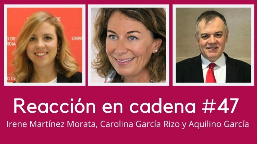 Irene Martínez Morata, Carolina García Rizo y Aquilino García