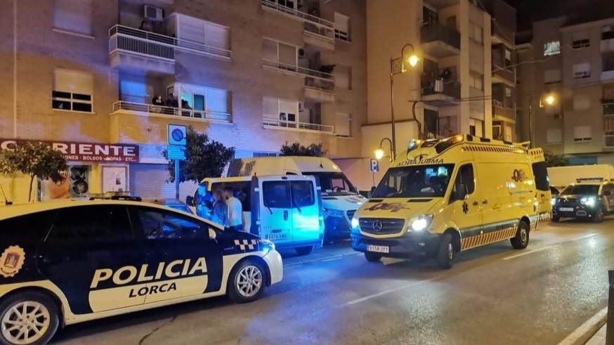 Suceso ocurrido anoche en el Barrio de San Cristóbal