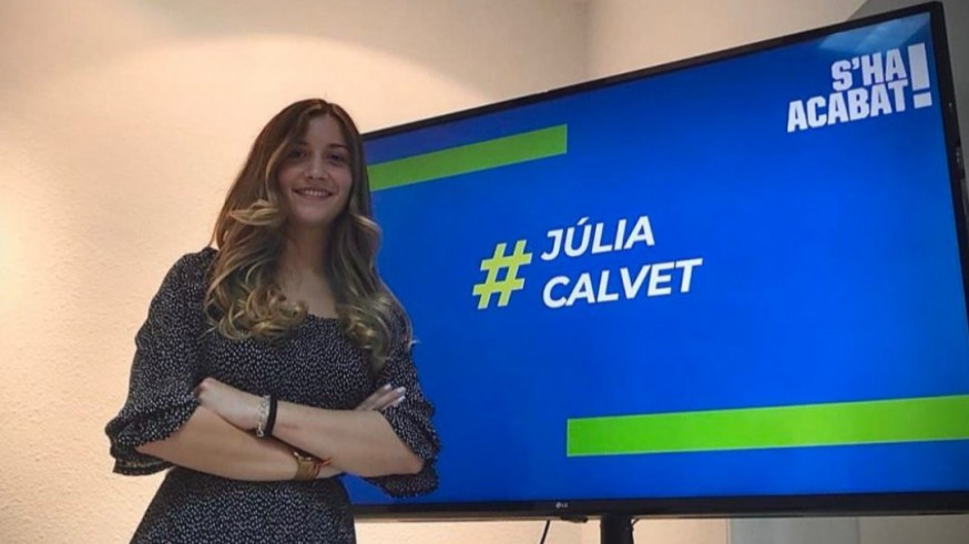 Julia Calvet. Presidenta de Sha Acabat. Foto: elcatalan.es