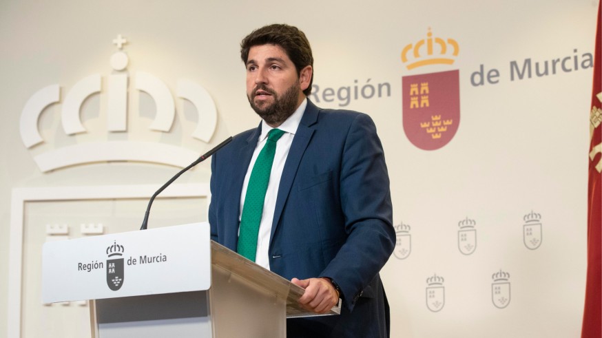 López Miras da a conocer esta tarde la composición del nuevo Gobierno regional