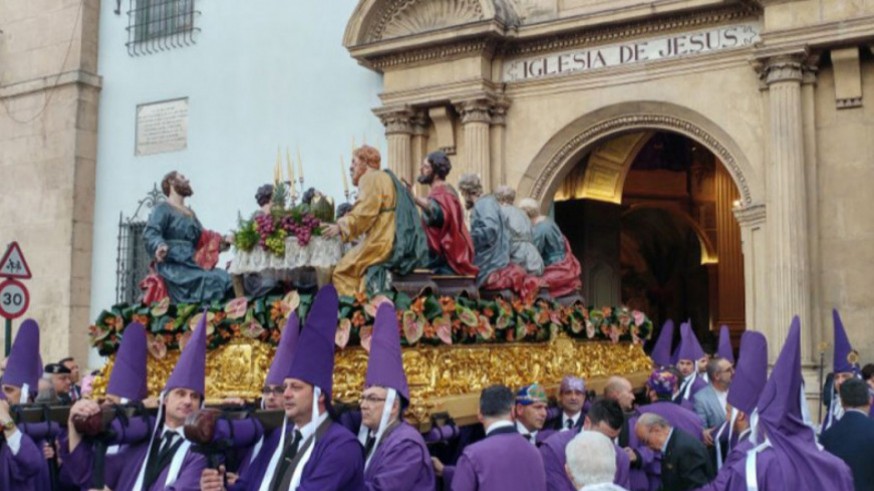 Imagen de archivo de la procesión de Los Salzillos