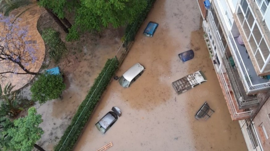 GALERÍA | Las imágenes de las lluvias en Cartagena