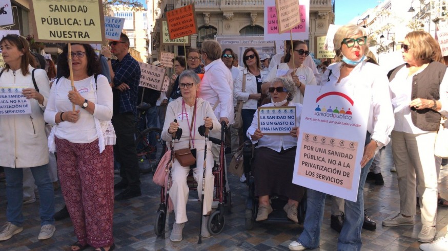Concentraciones en defensa de la Sanidad Pública