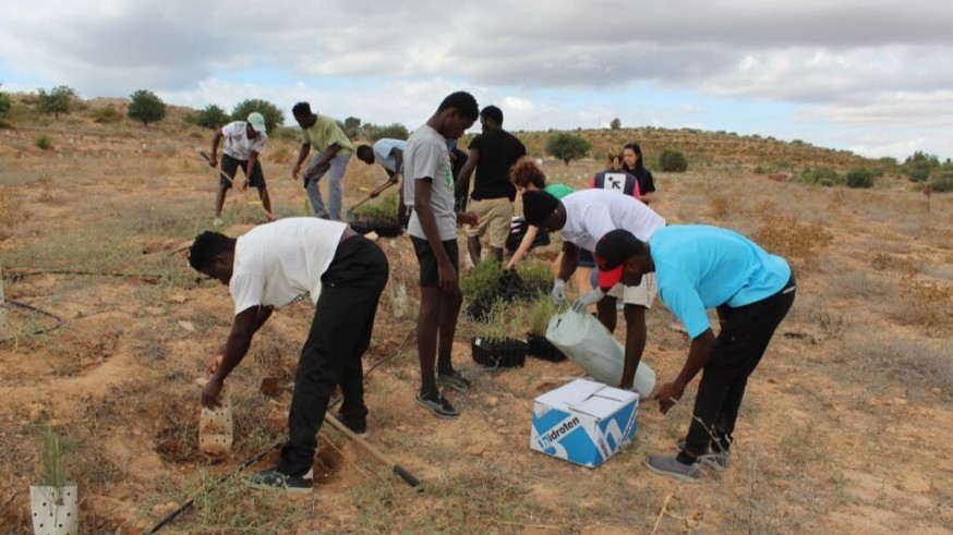 El Bosque Romano oxigena la zona noroeste de Cartagena