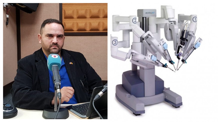VIVA LA RADIO. La revolución espectral. Robots quirúrgicos: disminuyen el dolor, la pérdida de sangre, y dejan menos cicatrices