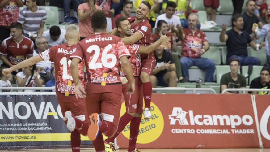 ElPozo Murcia FS se rehace en el Palacio y gana 8-1 a Ríos Renovables Zaragoza