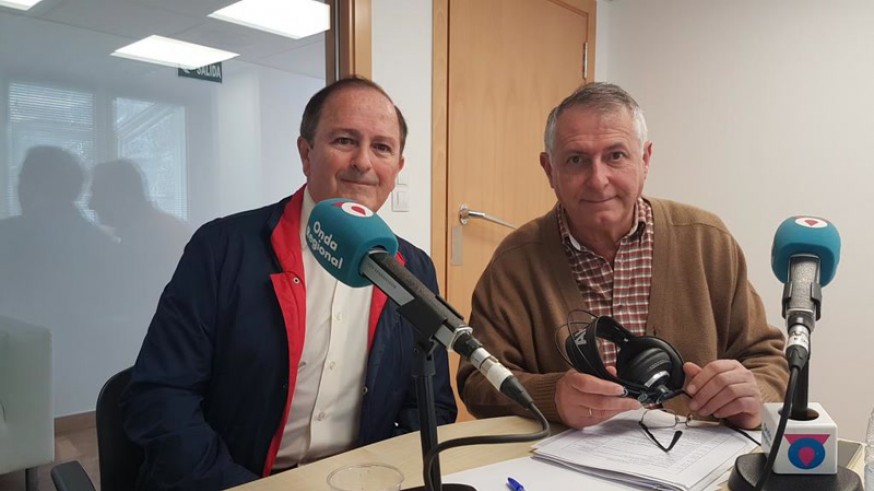 Bernardó Simó y Miguel Massotti en Onda Regional Cartagena