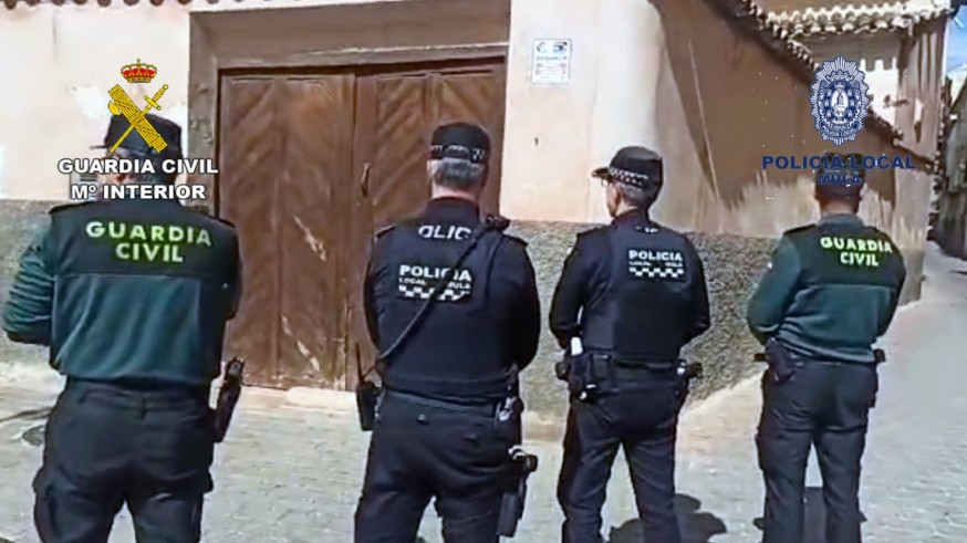 Detenida una pareja en Mula que entró a una casa cuando la dueña estaba de vacaciones
