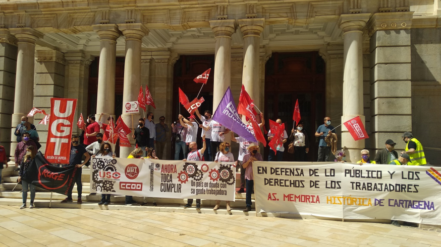 Mensaje de CCOO a Repsol por el 1 de mayo: "La refinería de Cartagena no se toca"