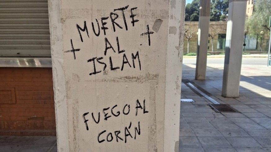Más pintadas islamófobas en Molina de Segura