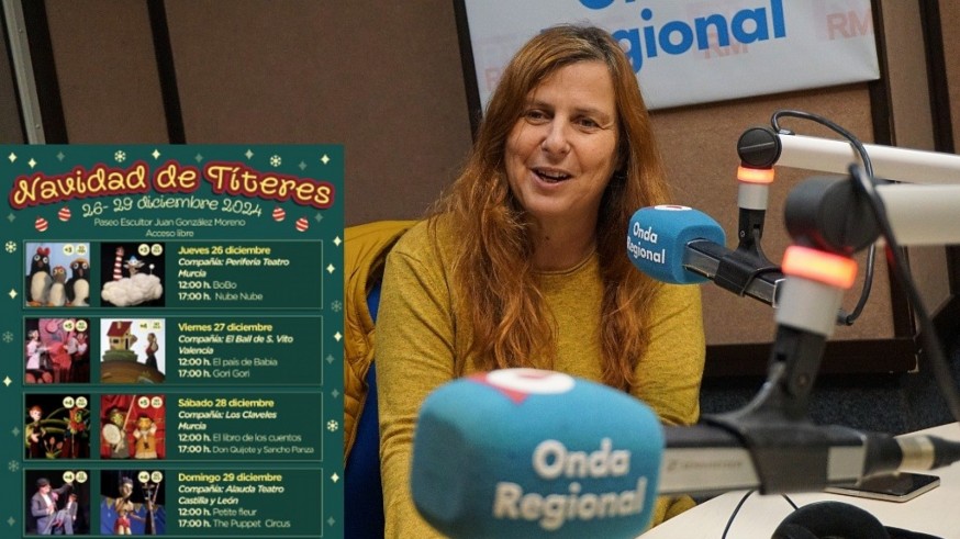Con Mariso García hablamos de la programación de Navidad de Títeres en Murcia