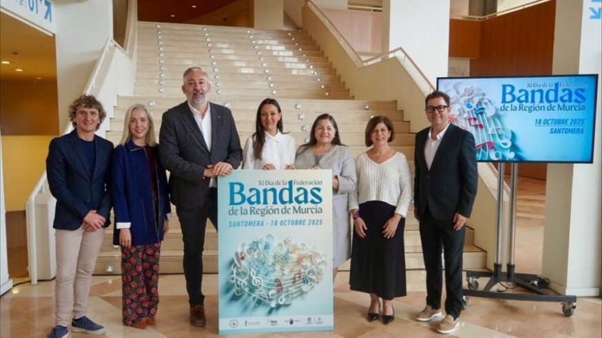 A bombo y platillo. XI Día de la Federación en Santomera