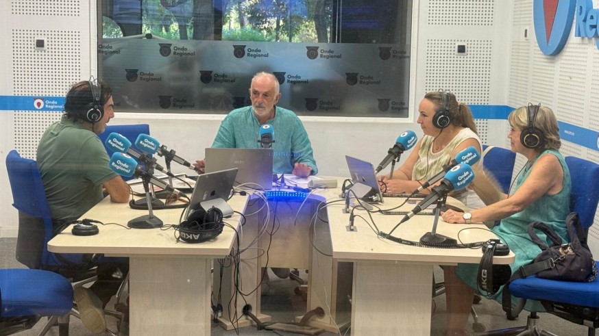 José Luis Romero, Isabel Zúnica, Paco Valdés y María Bolarín analizan las noticias del día en Onda Regional