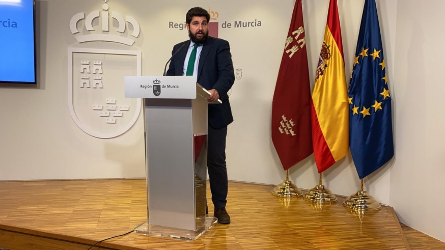 López Miras, en rueda de prensa tras el Consejo de Gobierno