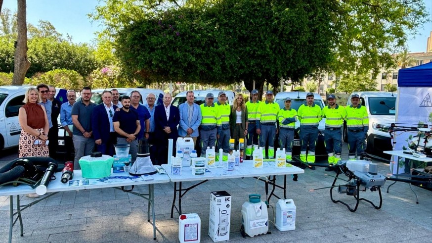 El episodio de polillas en Murcia es puntual, según el Ayuntamiento