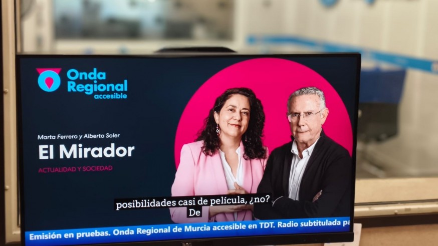 Nace Onda Regional Accesible, la primera radio autonómica en TDT adaptada para personas con discapacidad auditiva