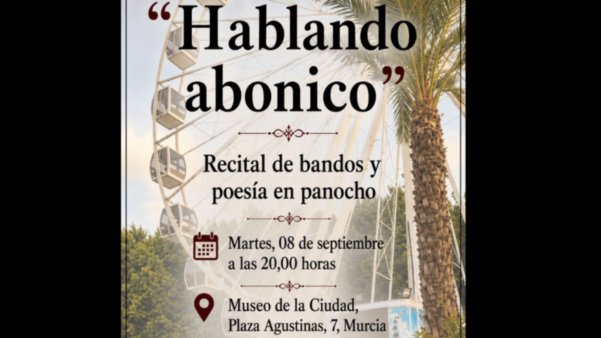 El panocho se reivindica en Murcia con el recital 'Hablando abonico'