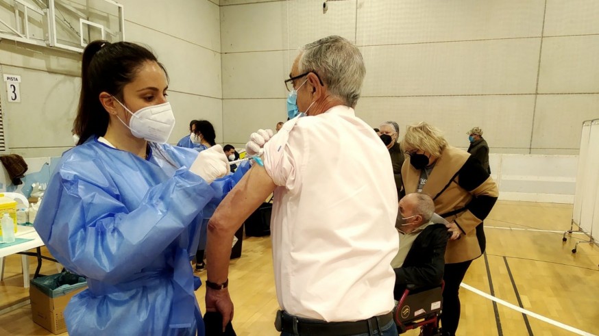 Vacunación en la Región de Murcia.