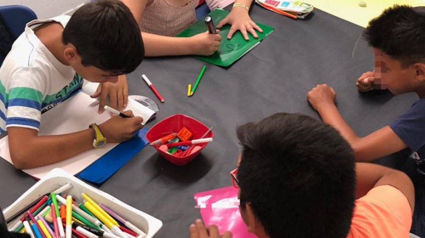 Niños en los centros de conciliación municipales. AYUNTAMIENTO DE MURCIA
