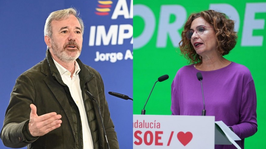 Azcón dice que Alegría es "más atractiva" que María Jesús Montero