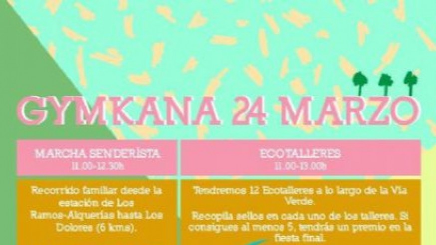EL ROMPEOLAS. Gymkana en la Vía Verde de la Costera Sur de Murcia
