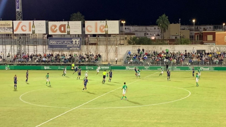 El UCAM Murcia cae por la mínima ante el Sanluqueño (1-0)
