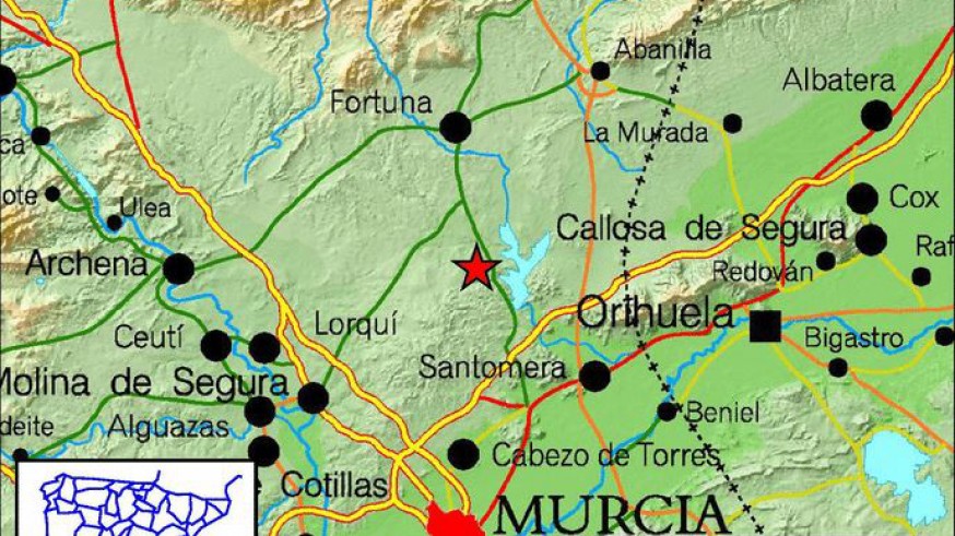 Mapa del Instituto Geográfico Nacional
