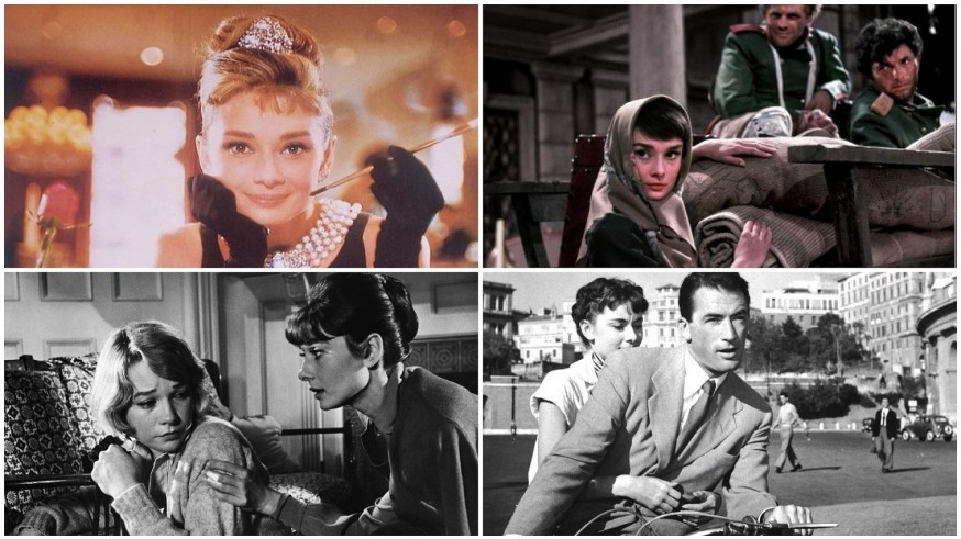Fotogramas de las películas de las que hablamos con José Antonio Molina Gómez de Audrey Hepburn