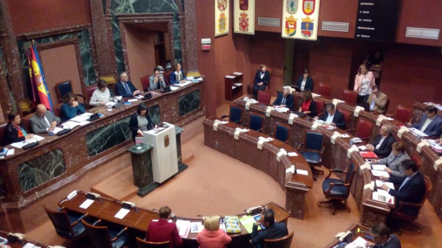 Pleno en la Asamblea Regional