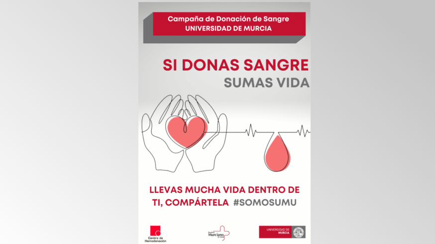 Campaña de donación de sangre de la UMU