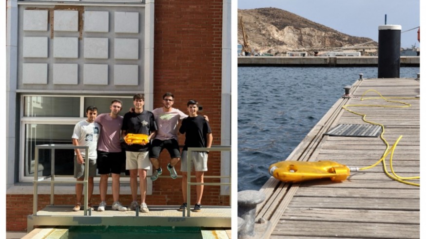 Innovando con la UPCT. Drones submarinos para monitorizar el Mar Menor