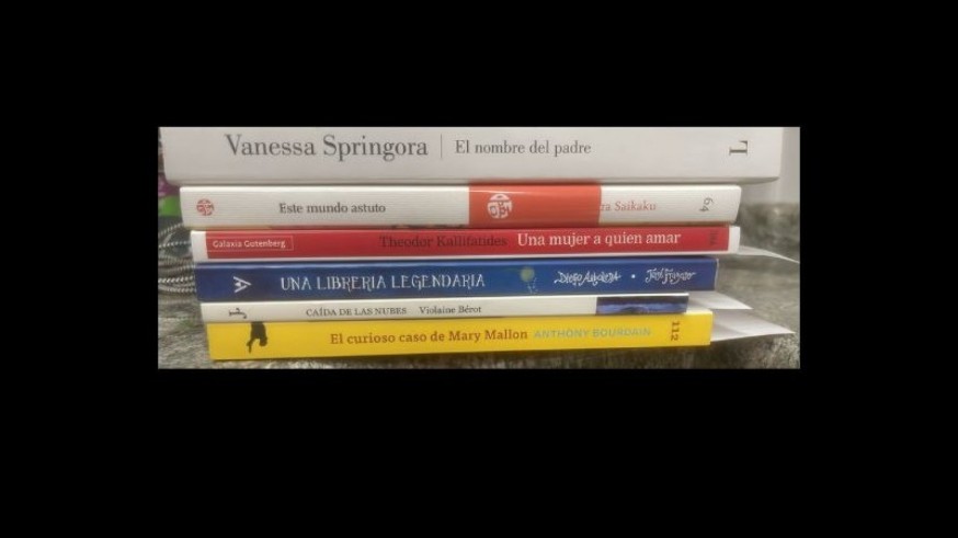 Recomendaciones literarias con Fuensanta Marín. Primeras novedades del inicio de curso